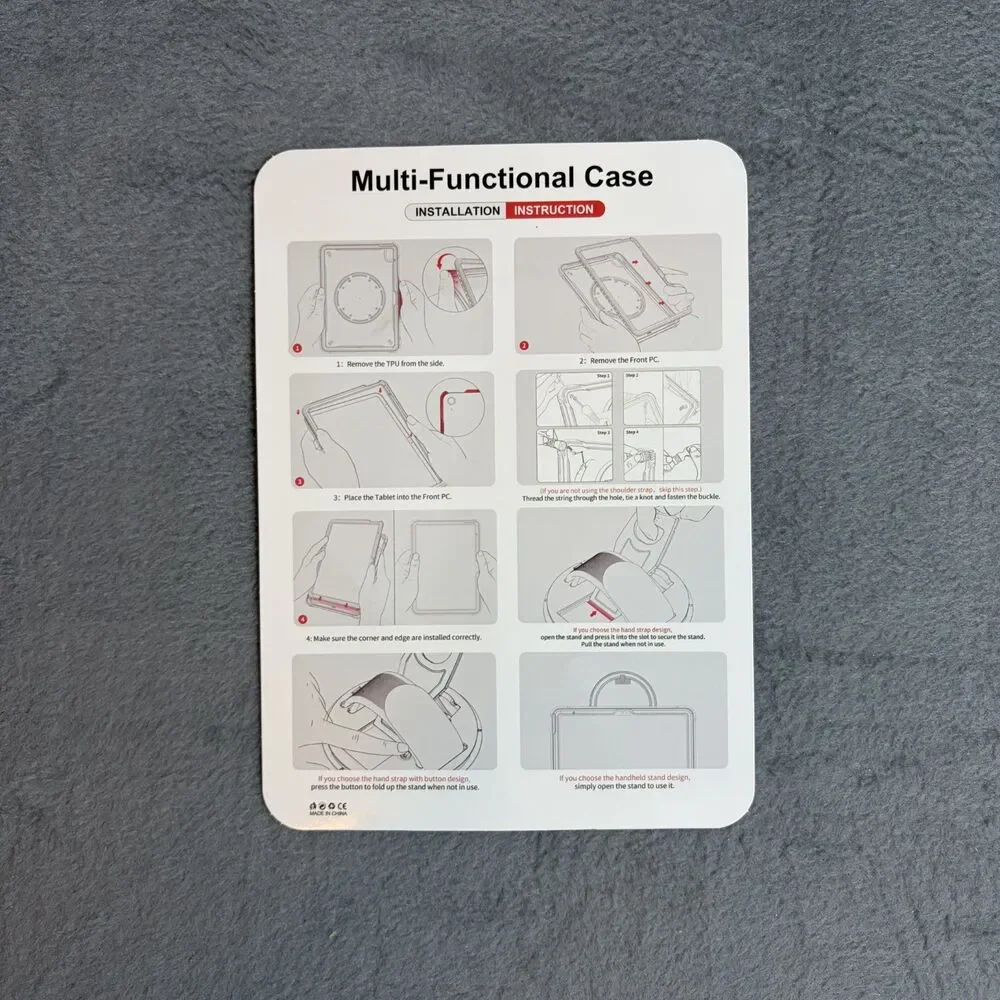 BRAECN for iPad11-inch Shockproof Case [Heavy Duty] is a full-body protection.